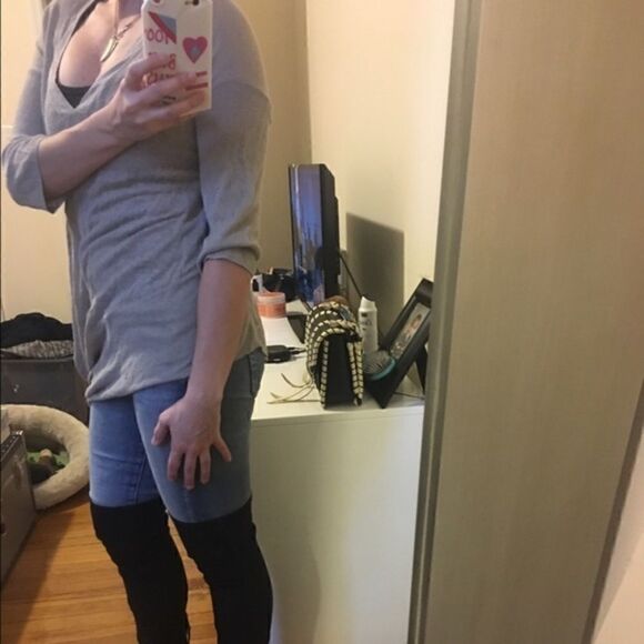 VPL asymmetrical cream sweater. #4 - Picture 3 of 4